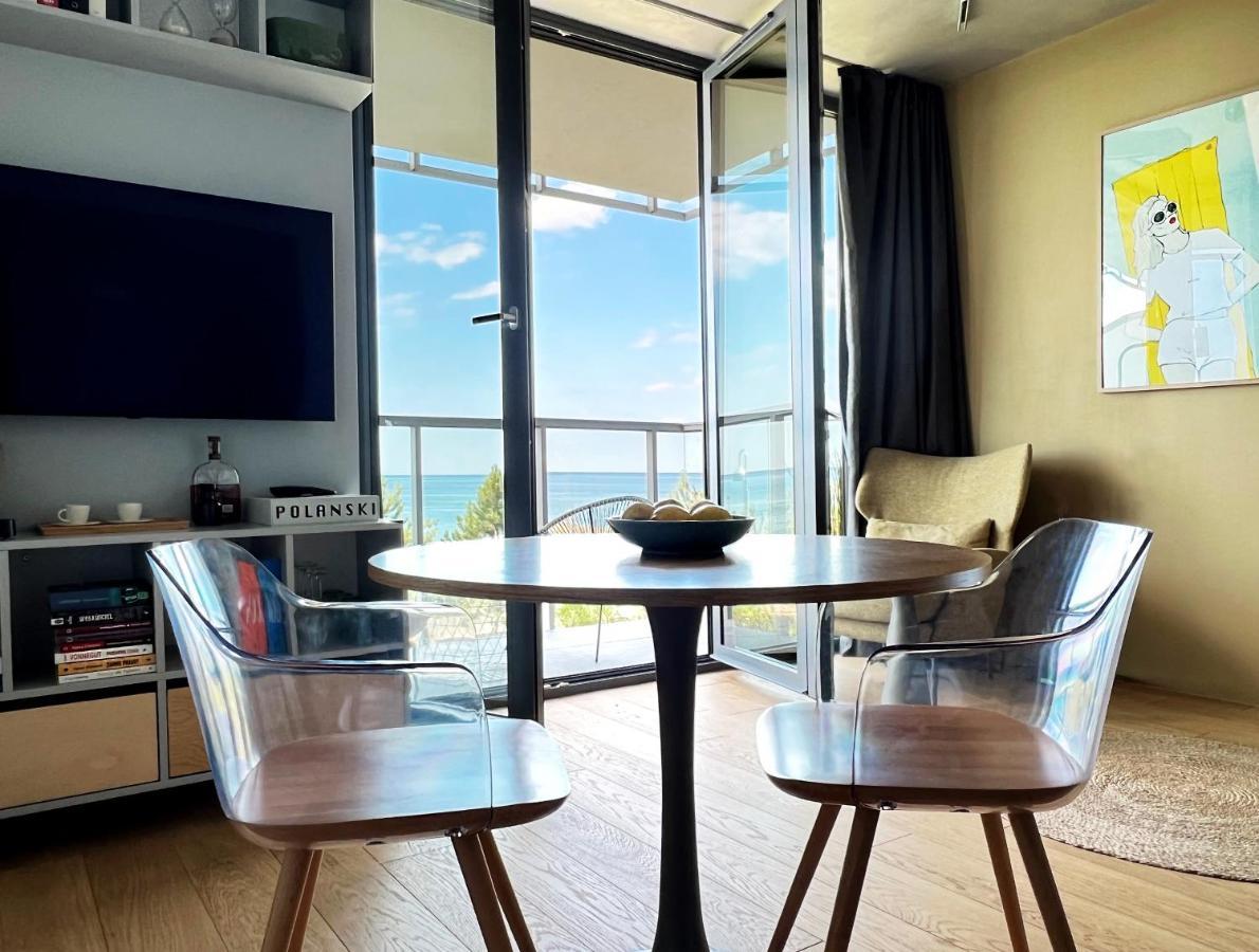 Tuz Przy Plazy - Nowoczesny Apartament Z Tarasem I Pieknym Widokiem Na Baltyk Großmöllen Exterior foto